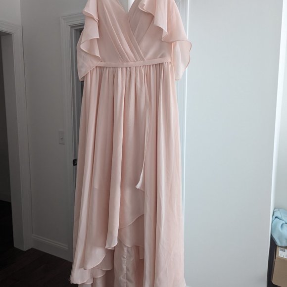 Pink Prom or Bridal Dress - Picture 2 of 3